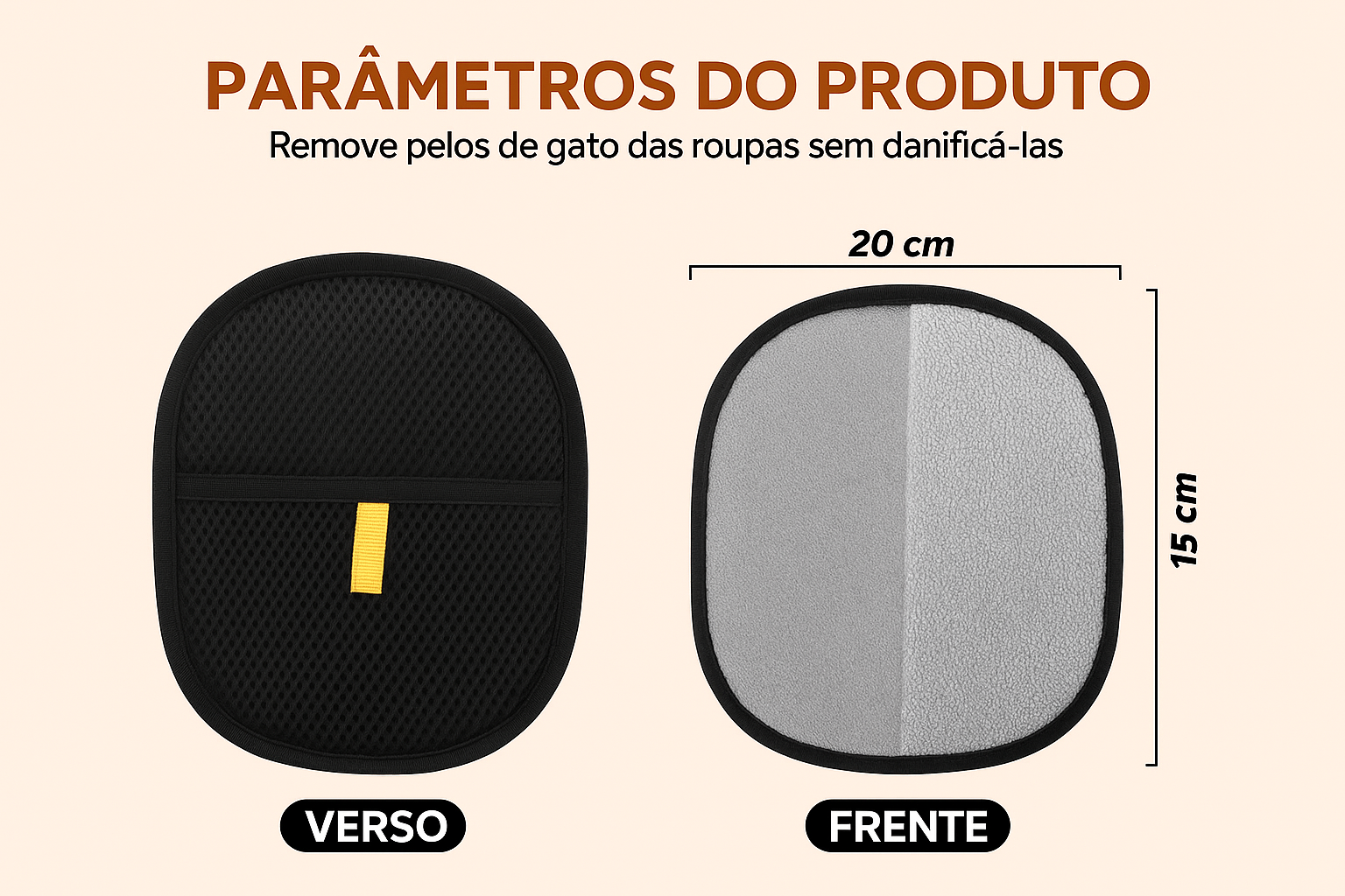 Luva Removedora de Pelos Reutilizável Miauzy™