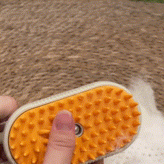 Escova Vaporizadora 3 em 1 Para Pets Miauzy™ – (Frete Grátis)